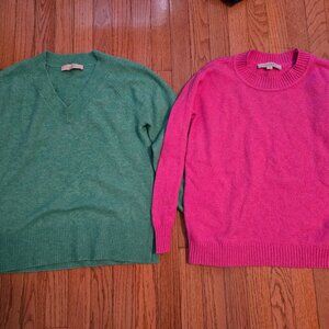 Womens Size XS Set of 2 Sweaters from Loft